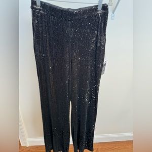 Brand new with tags black sequin dress pants